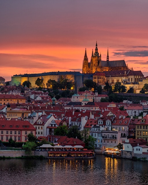 Prague Cathedral Gothic Church 