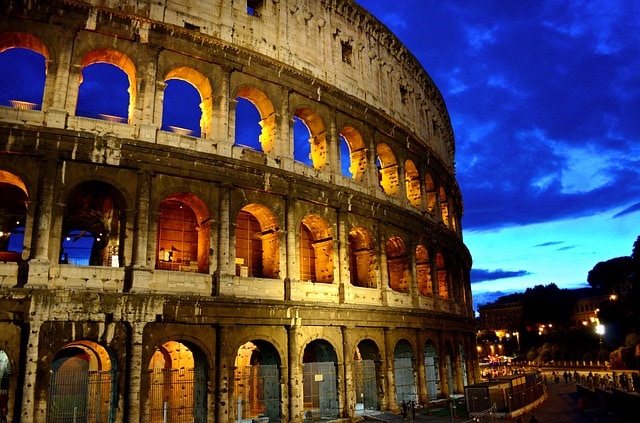 Rome Colosseum Italy Capital 